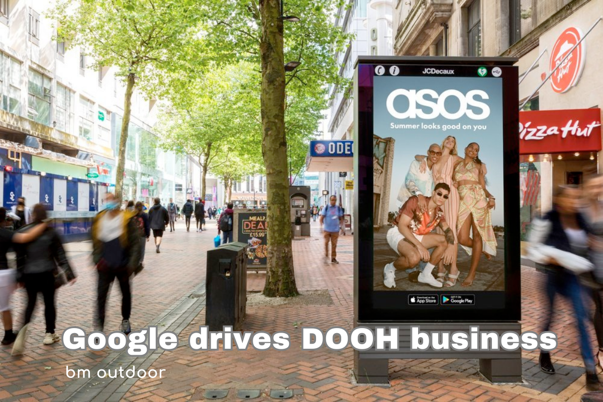 Google Boosts DOOH Business