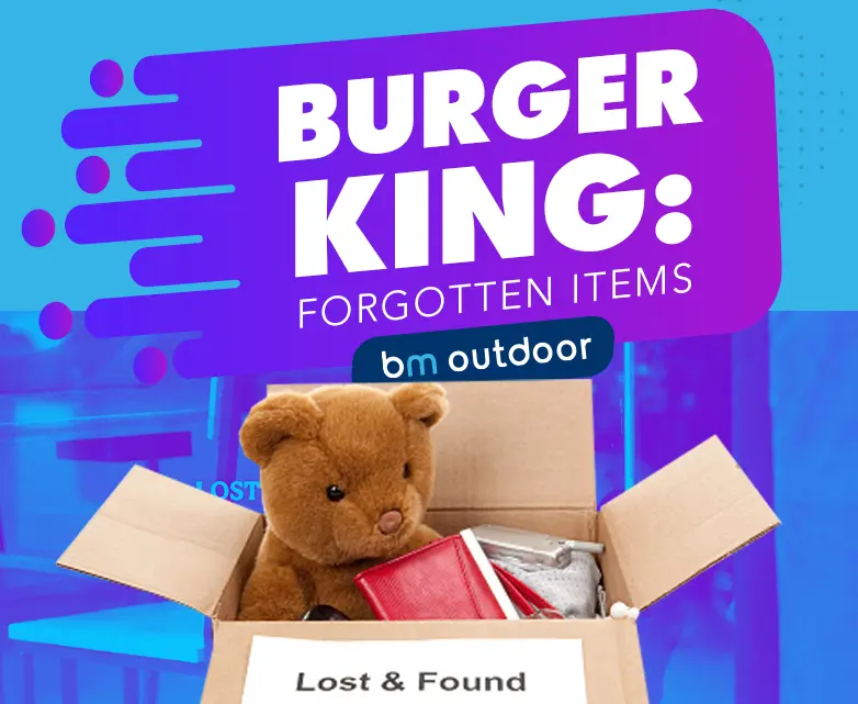 Burger King: Forgotten items