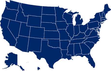 BM Outdoor coverage map — all 50 U.S. states