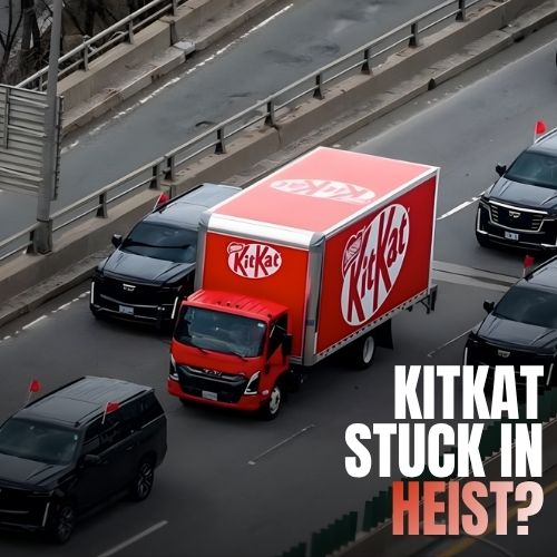 KitKat Turns Chocolate Theft Into Marketing Spectacle