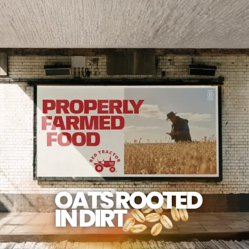 Red Tractor Oats Puts Farmers at the Center of Its New Brand Platform