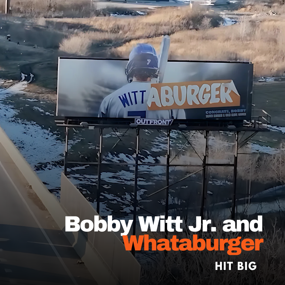 Bobby Witt Jr. Billboard