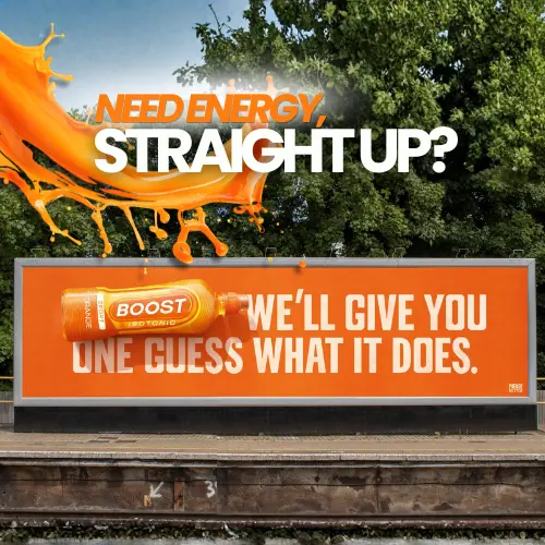 How Boost Turned Simplicity Into Powerful OOH