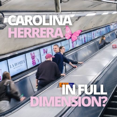 Carolina Herrera Launches La Bomba with London’s First Large-Scale 3D OOH Campaign