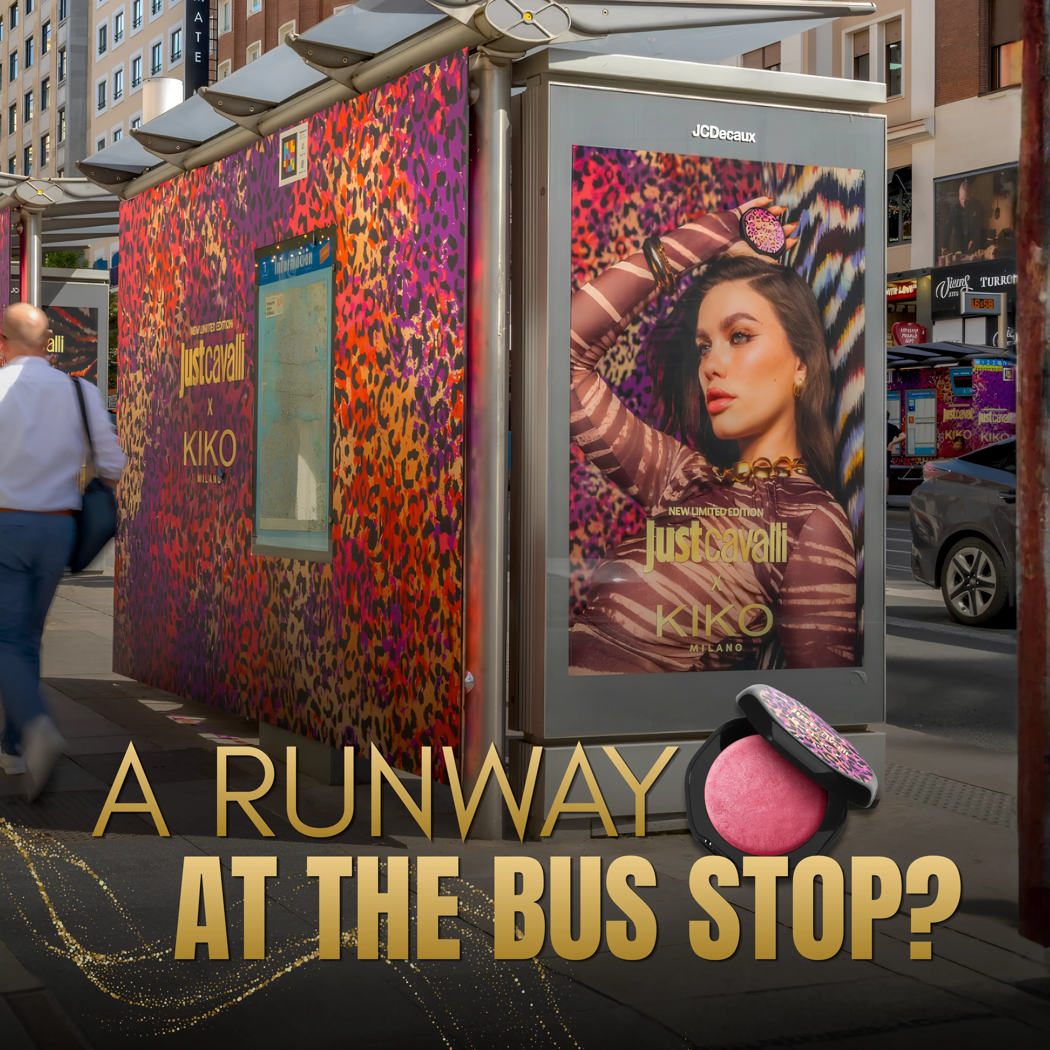 KIKO Milano And Just Cavalli Take Over Urban Spaces