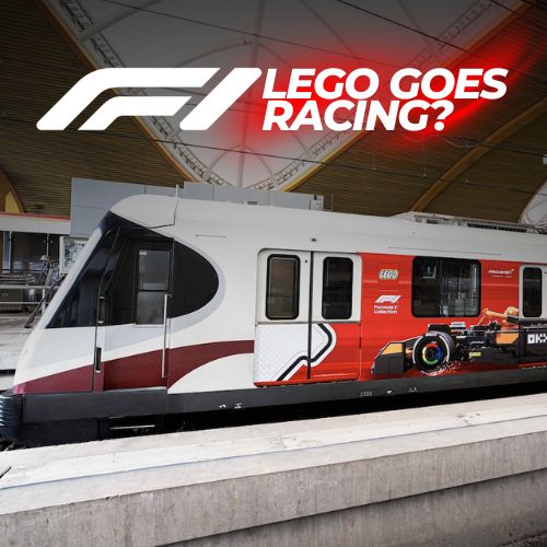 LEGO China turns Shanghai Metro into Formula 1 train