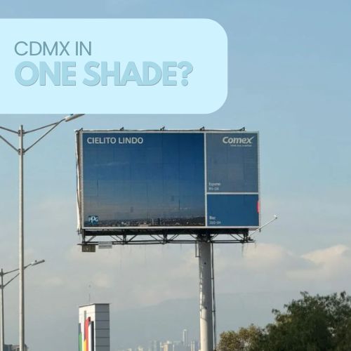Comex Transforms the Sky Into a Live Pantone Experience
