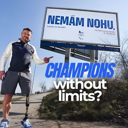 Prague’s Para-Billboards Put Czech Paralympians in Focus