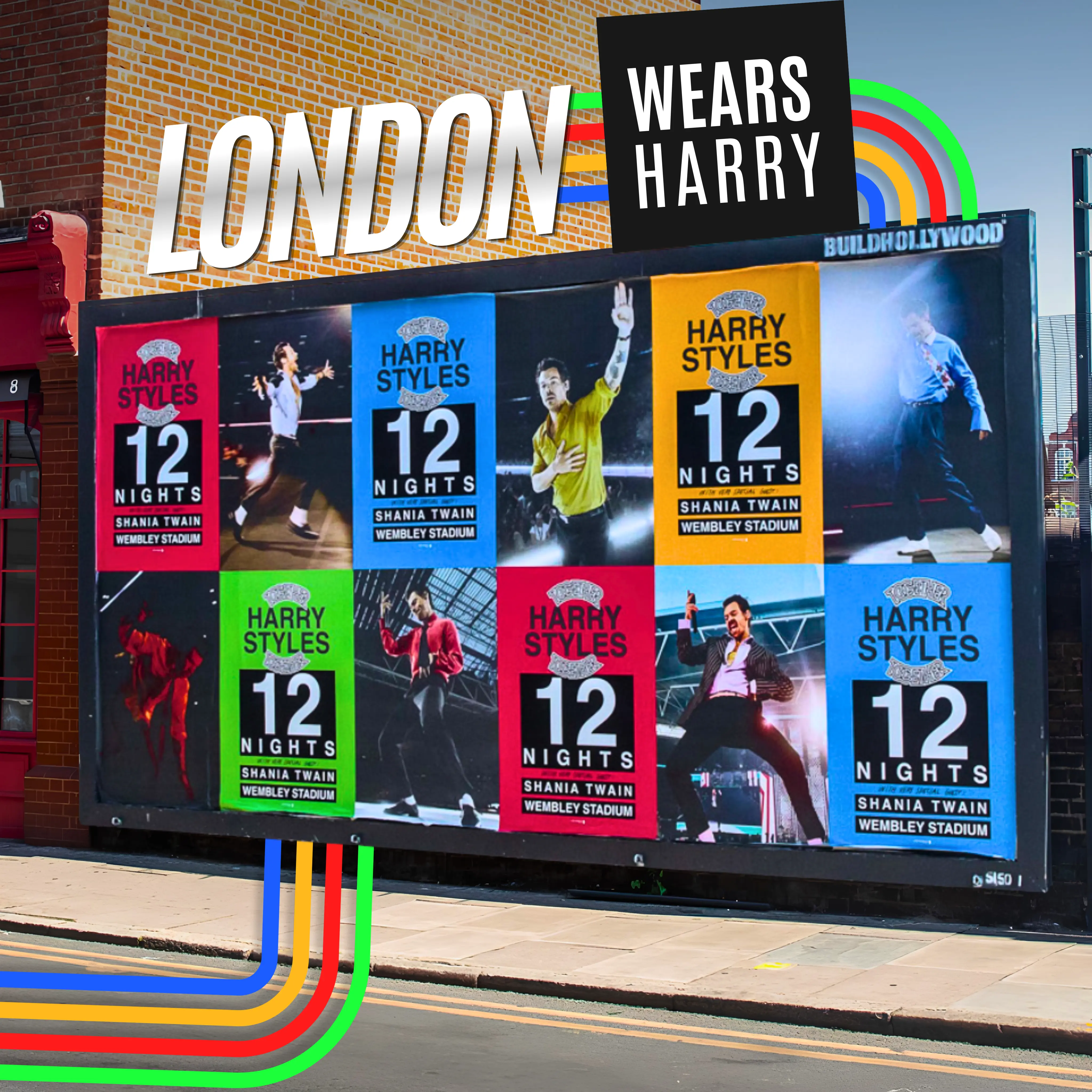 Harry Styles 12 Nights OOH Campaign Takes Over London