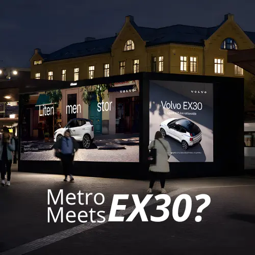 Volvo Transforms Oslo Metro Into a Showroom