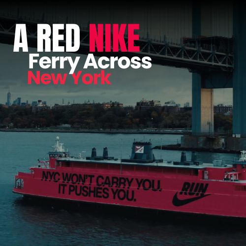 Nike Turns NYC Ferry Into Moving Manifesto