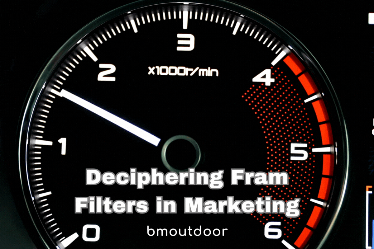 Deciphering Fram Filters in Marketing
