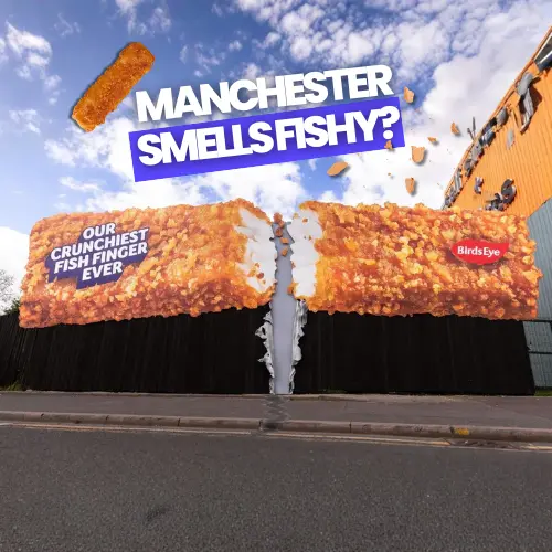 Birds Eye Unveils ‘Crunchiest Ever’ Fish Finger OOH Campaign