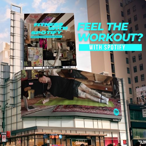 Spotify Turns Fitness Into a Full Sensory Experience