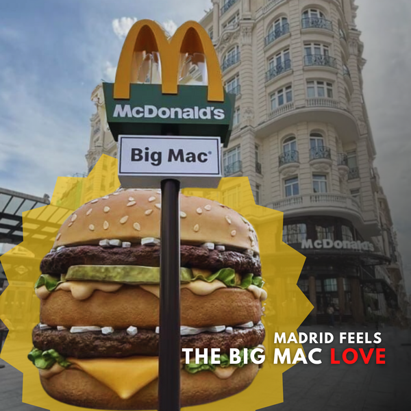 McDonald's Big Mac Campaign Takes Over Madrid