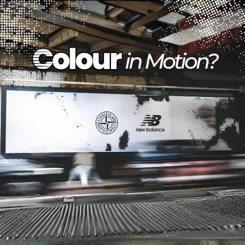 New Balance Unveils Heat-Reactive Billboard In London