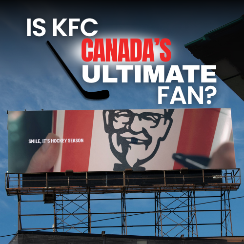 KFC Canada Gives the Colonel a Hockey Makeover
