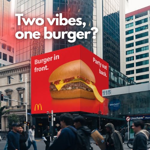 McDonald’s NZ launches the Cheeseburger with a Mullet