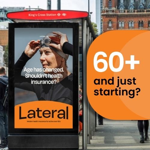 Lateral Redefines Aging with Its First OOH Campaign
