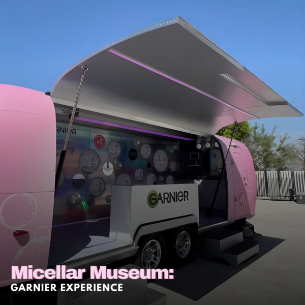 Garnier Transforms OOH with Immersive Micellar Museum