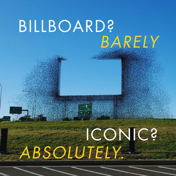 Non-Sign II quietly redefines modern billboard advertising