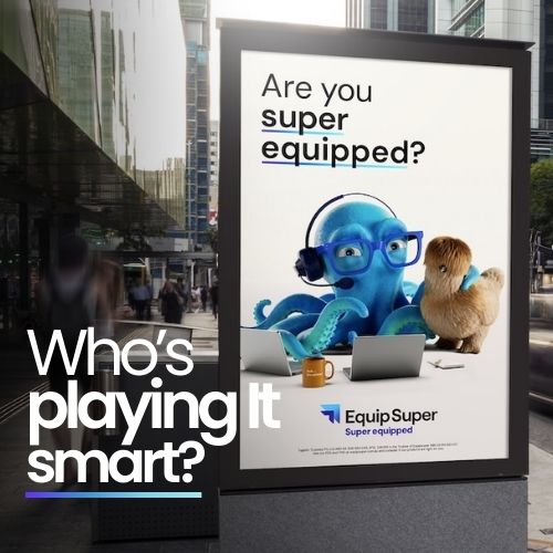 Equip Super’s “Super Equipped” Campaign Uses Octopus and Chicken