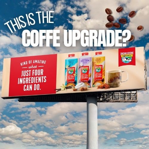 Horizon Organic Makes Coffee Creamer Kind of Amazing