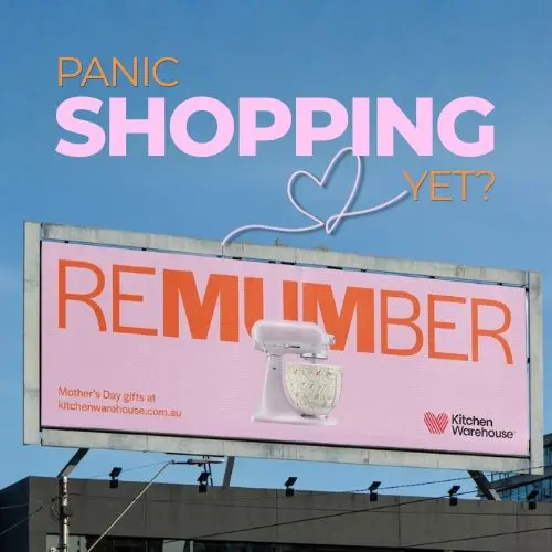 Kitchen Warehouse Solves Mother’s Day Panic With REMUMBER