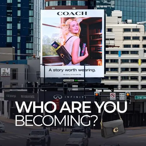 Coach Turns Fashion Into Storytelling Through OOH