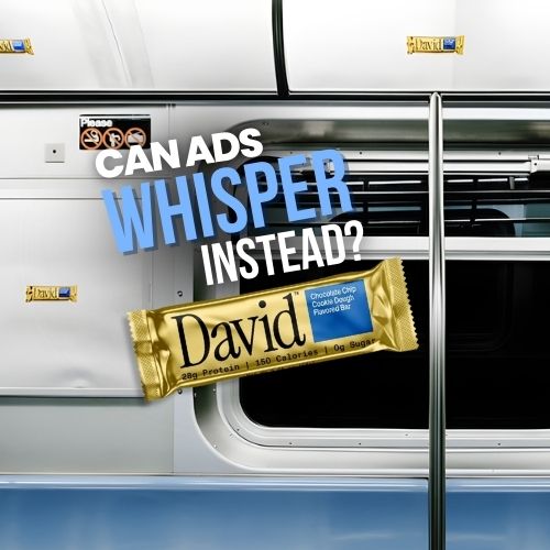 David Protein Turns Packaging Into Subway Stickers