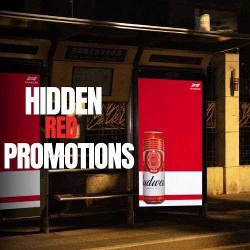 Budweiser’s ‘Barely Noticeable’ Red Billboard Boosts Sales