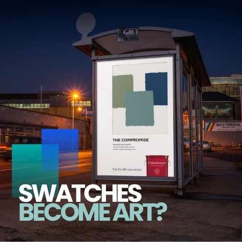 Colourtrend Reimagines the Paint Swatch as Outdoor Art