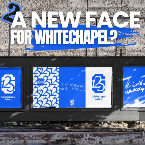 Whitechapel Gallery Debuts Radical 125th Identity