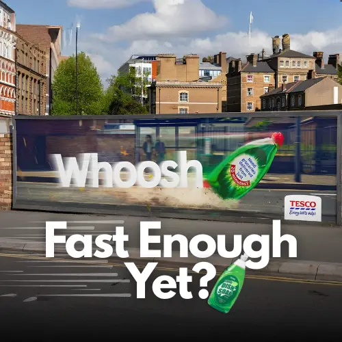 Tesco Whoosh Launches Serious Delivery Campaign