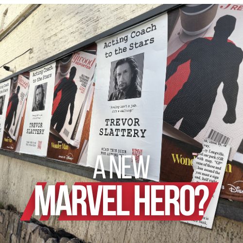 Disney+ Brings Wonder Man Flyposting to London Streets