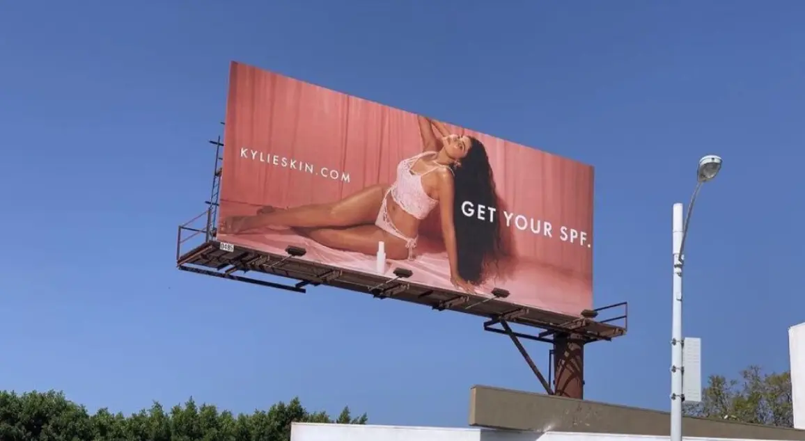 Influencer Billboard Ad