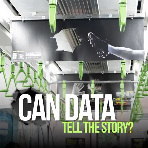 DAZN Brings World Cup Data To Tokyo Trains