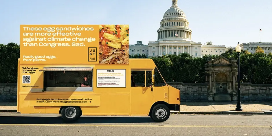 Food Truck offering Egg Sandwiches