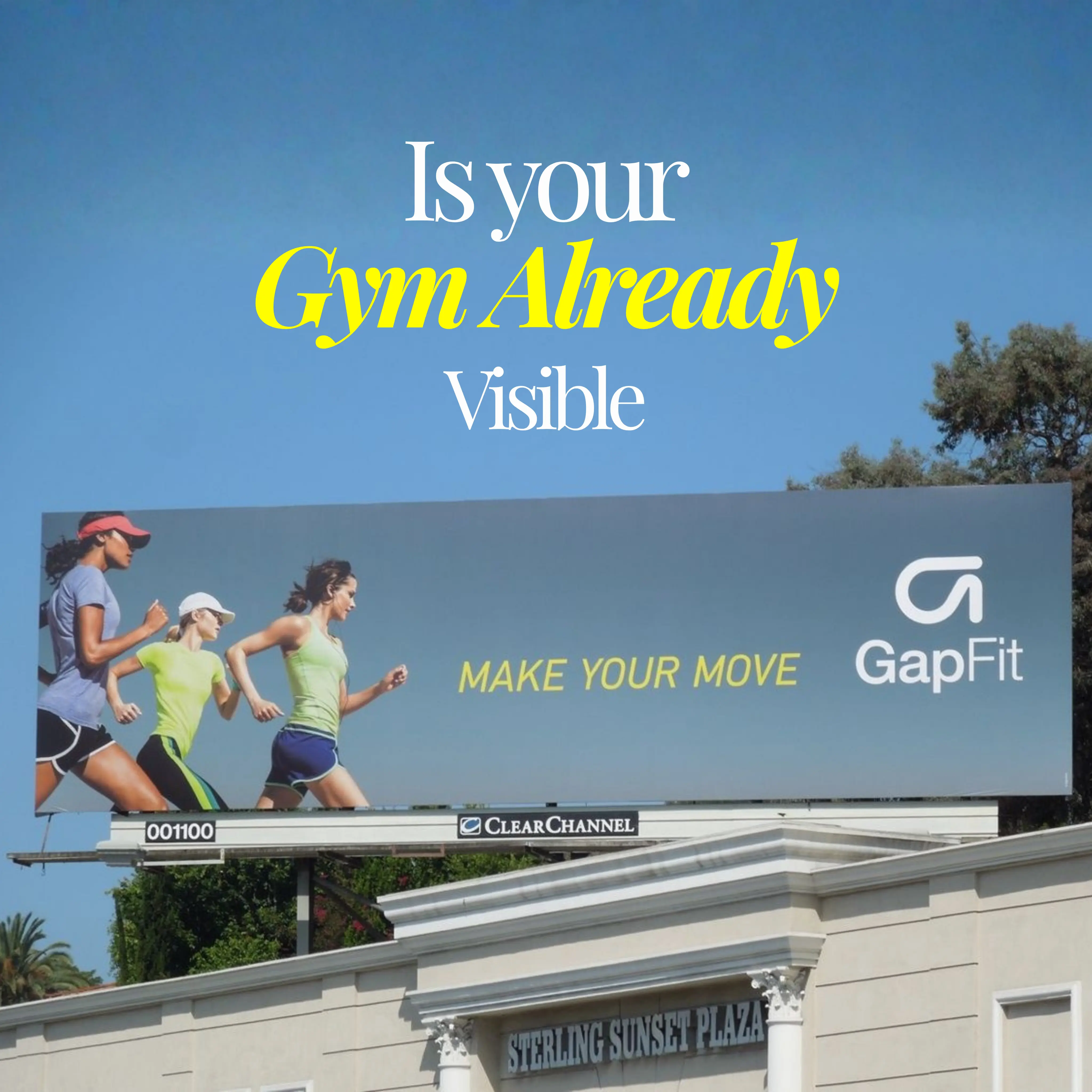 Billboard Advertising for Gyms and Fitness Studios