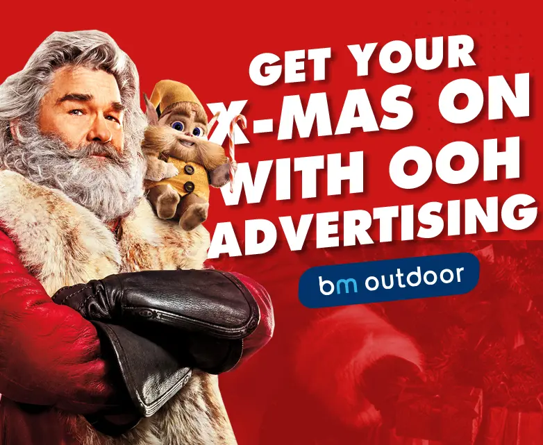 Get Your X-mas on With OOH Advertising