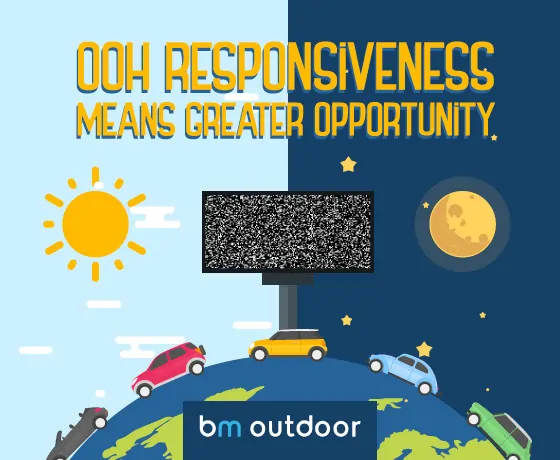 OOHs RESPONSIVENESS MEANS GREATER OPPORTUNITY