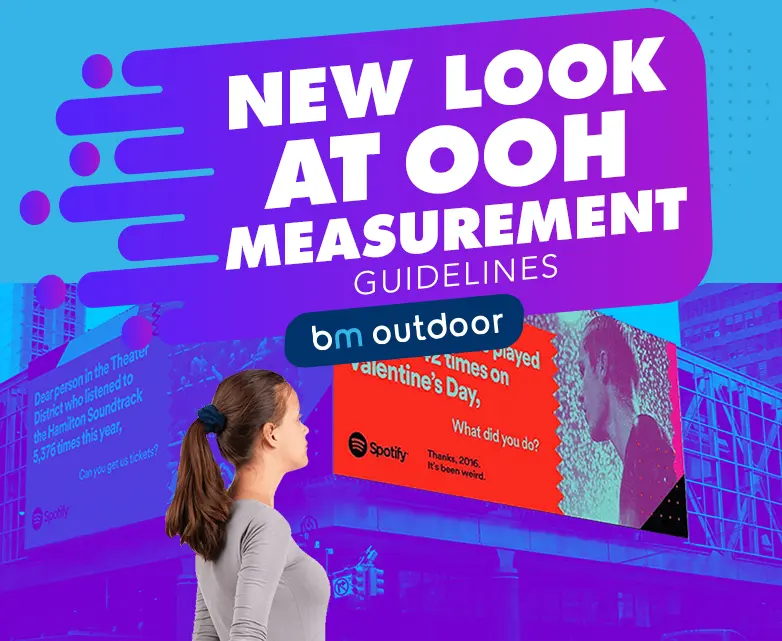 NEW LOOK AT OOH IMPRESSION MEASUREMENT GUIDELINES