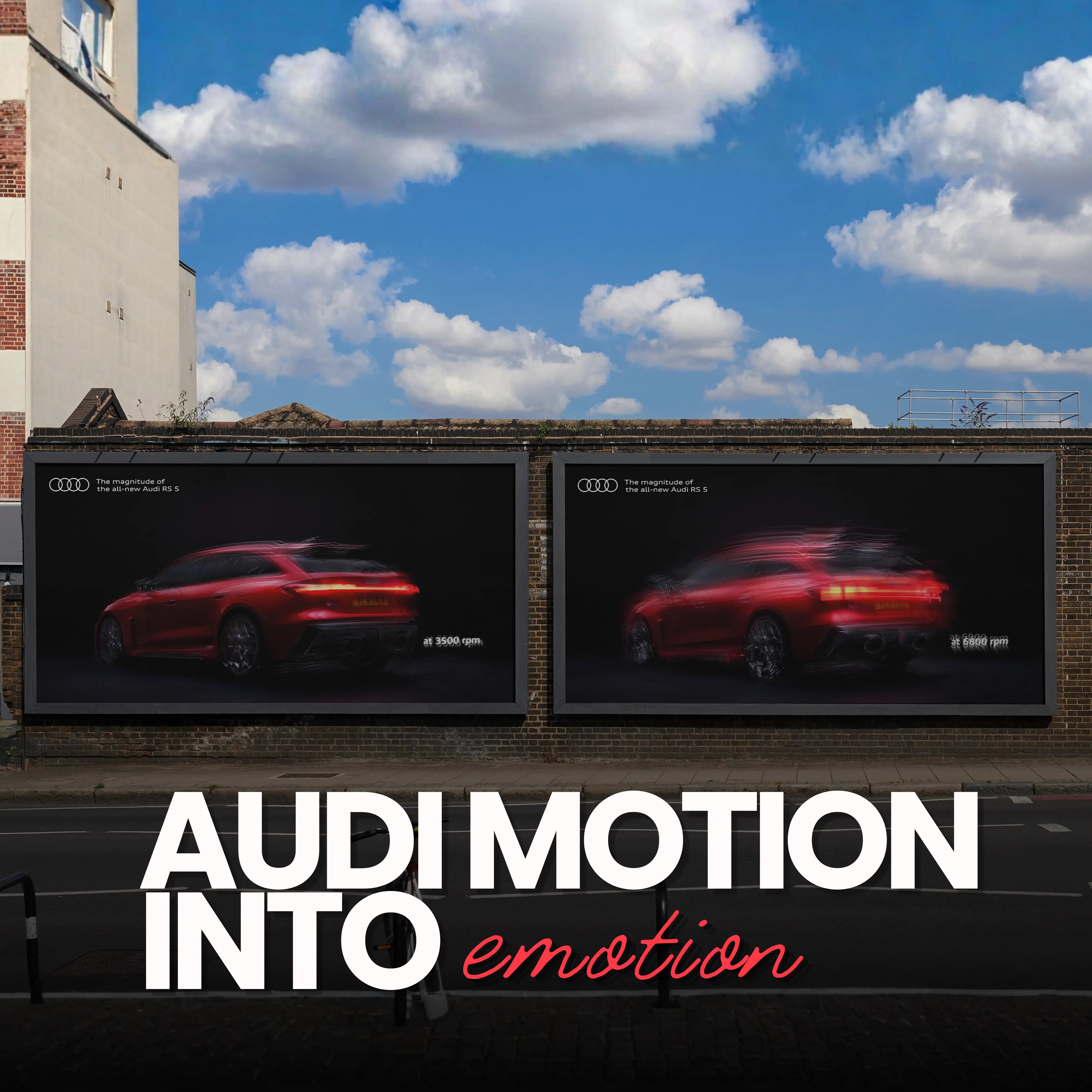 Audi RS 5 Shake Campaign Turns Performance Into Motion