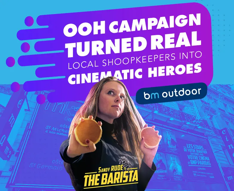 OOH CAMPAIGN TURNED REAL LOCAL SHOPKEEPERS INTO CINEMATIC HEROES 