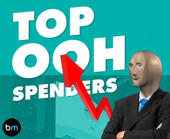 Top OOH Spenders