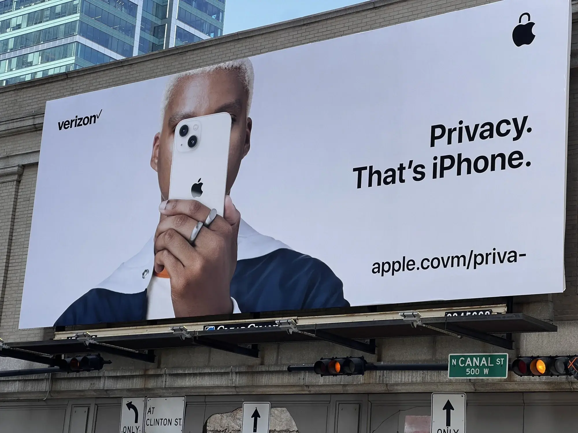 Apple Billboard, Privacy It's Iphone