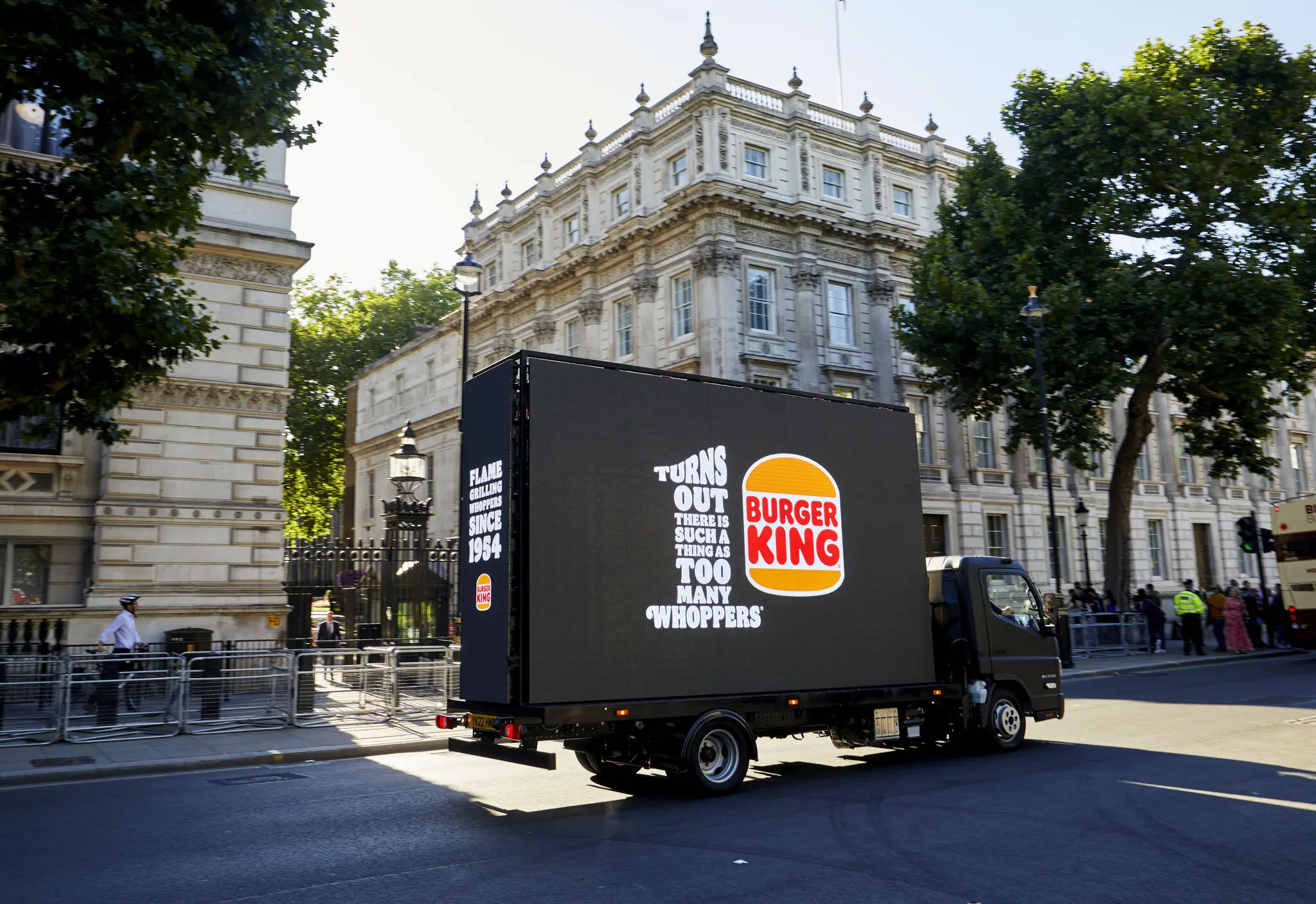 Truck Advertising, Burger King, Turns out there is such a thing as TOO MANY WHOOPERS