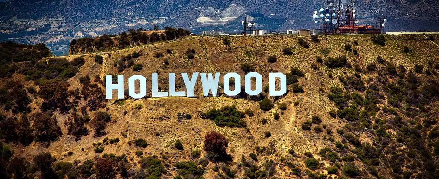 Hollywood Sign at Los Angeles, California