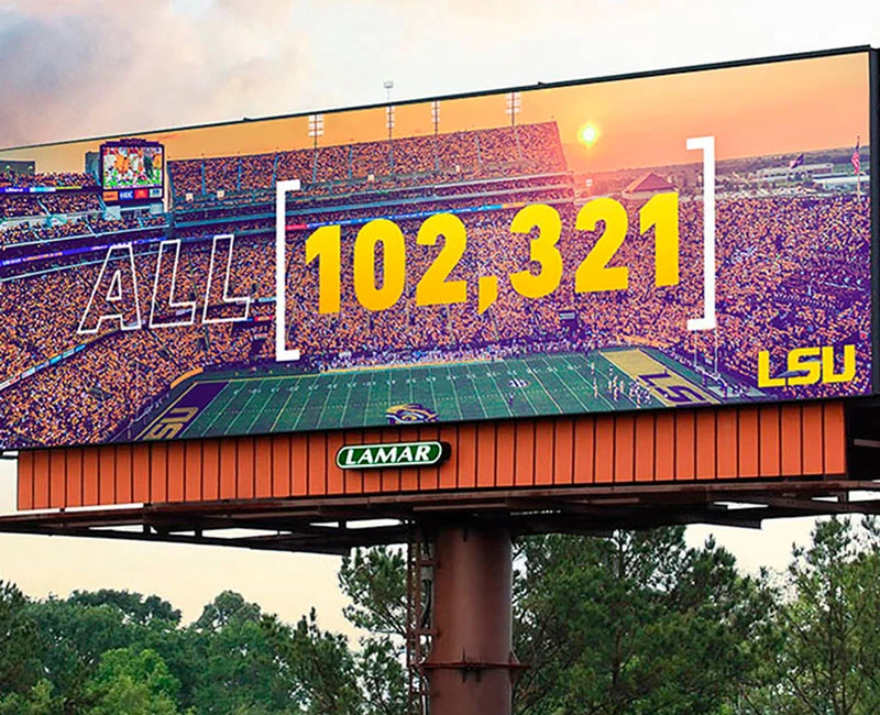 Digital Billboard Advertising, All 102, 321, LSU