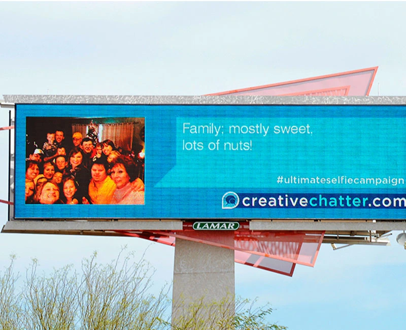 Digital Billboard Advertising, Family; mostly sweet, lots of nuts, creative chatter dot com